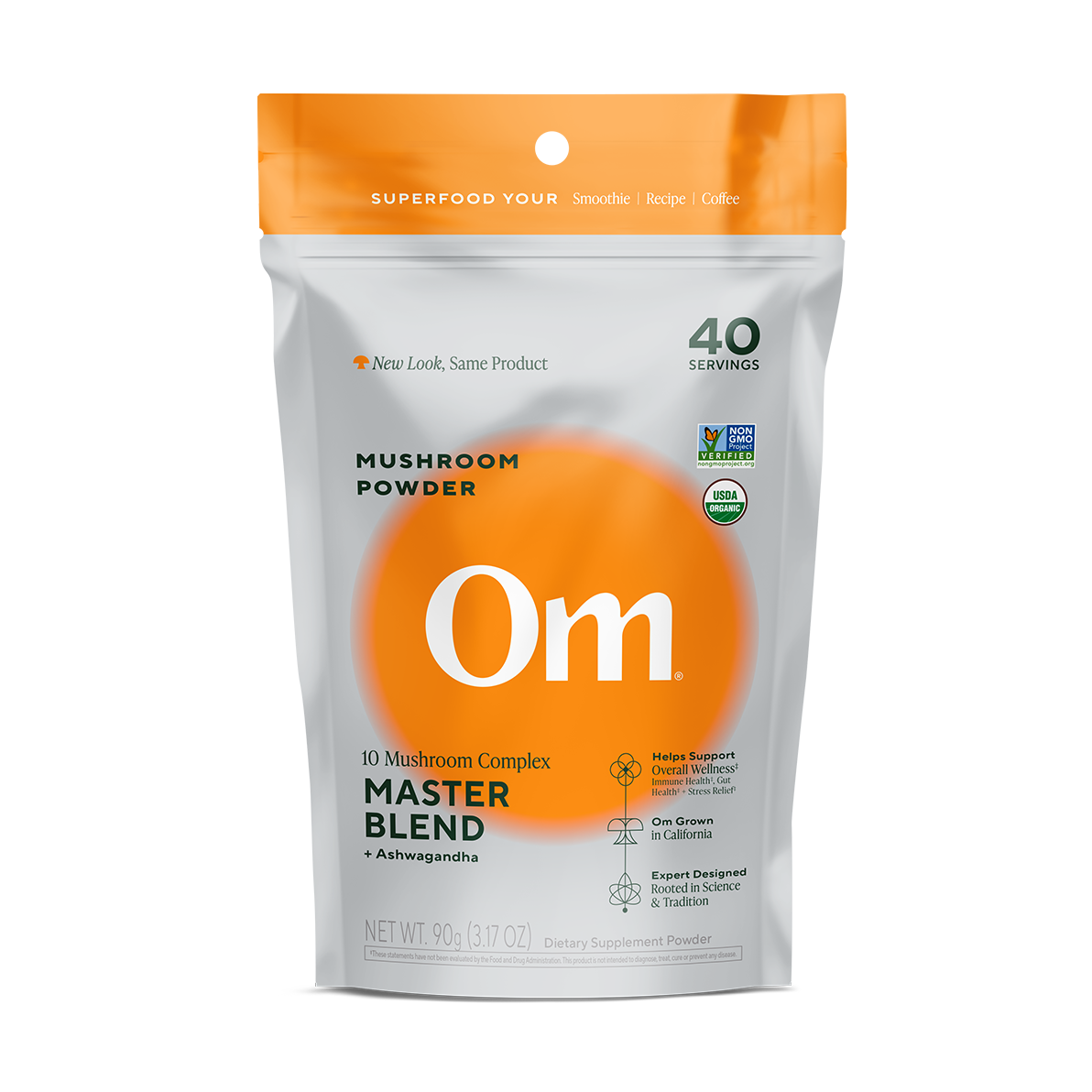 Om Master Blend Organic Mushroom Powder